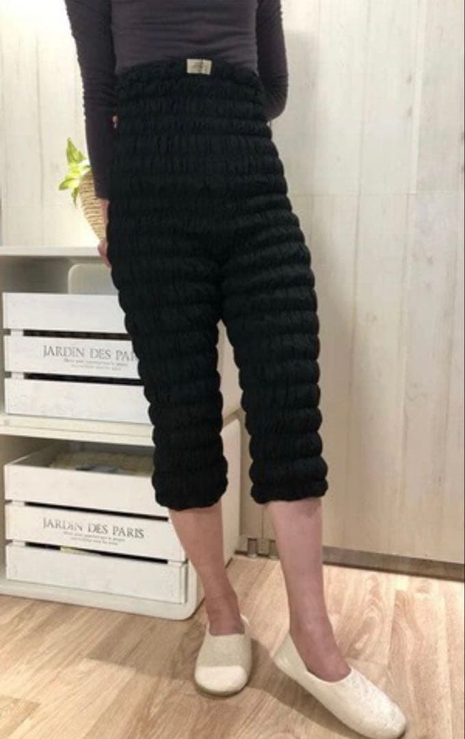 イオンドクター　ロングパンツ　ウォーマー ブラック