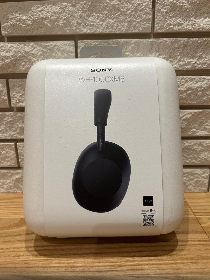 【新品】SONY WH-1000XM6/BM ワイヤレスヘッドホン