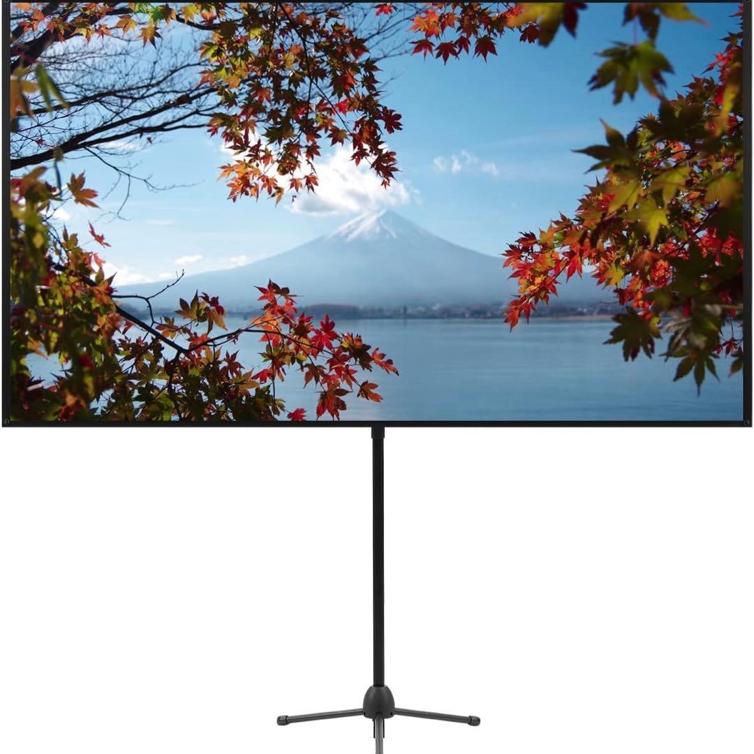 プロジェクター スクリーン プロジェクター用 スクリーン 自立式 100インチ