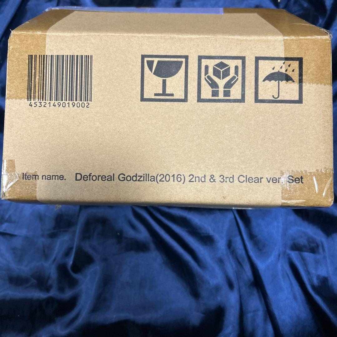 デフォリアル ゴジラ(2016) 第2形態・第3形態 クリアVer.セット