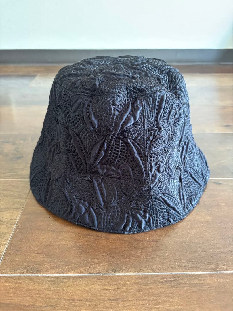MURRAL bucket hat バケットハットエンブロイダリー ブラック