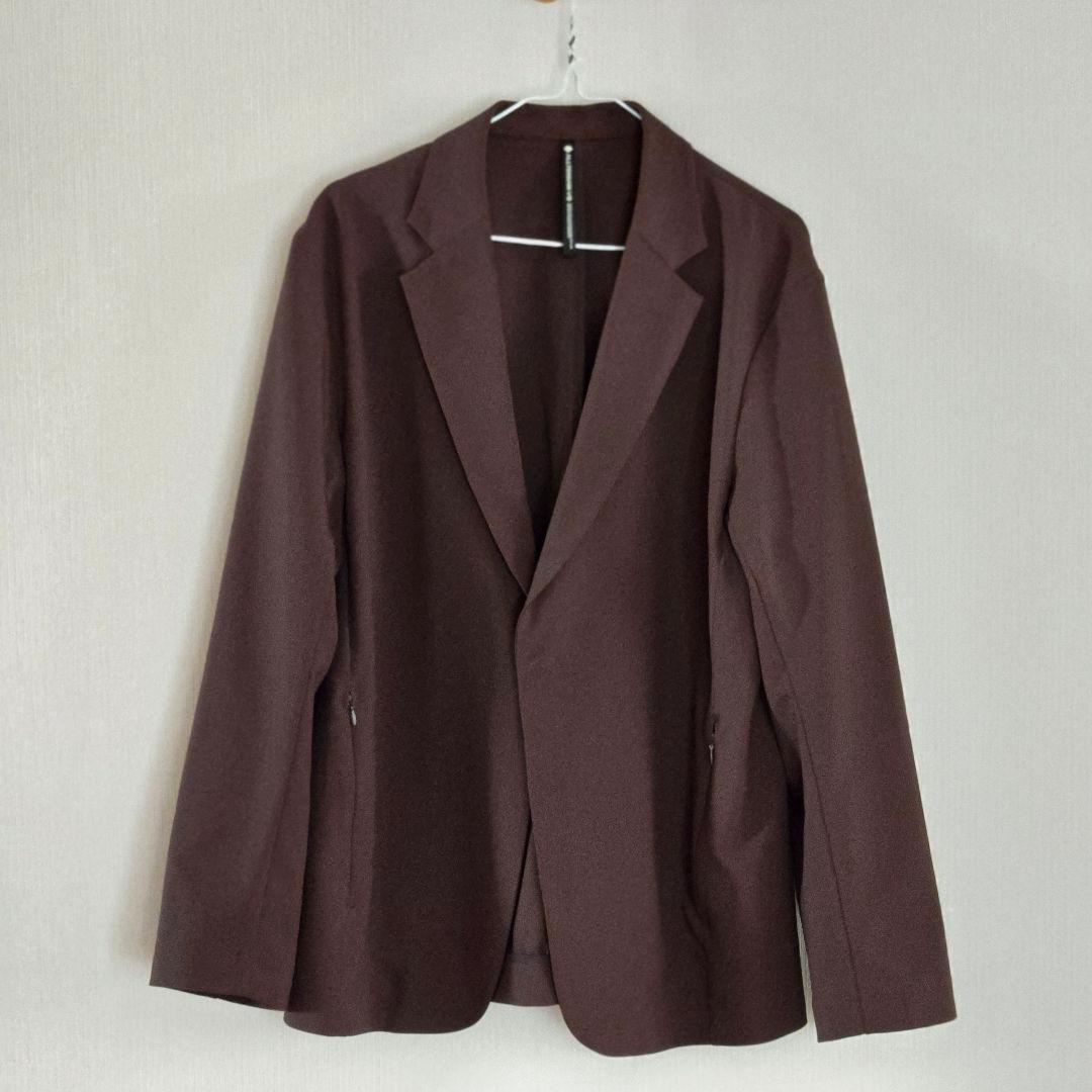 年末年始セール　DESCENTE I/O ダークブラウン テーラードジャケット