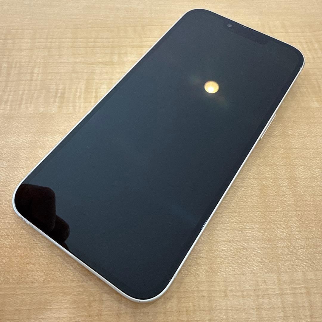 【美品】iPhone 13 スターライト 128GB SIMフリー