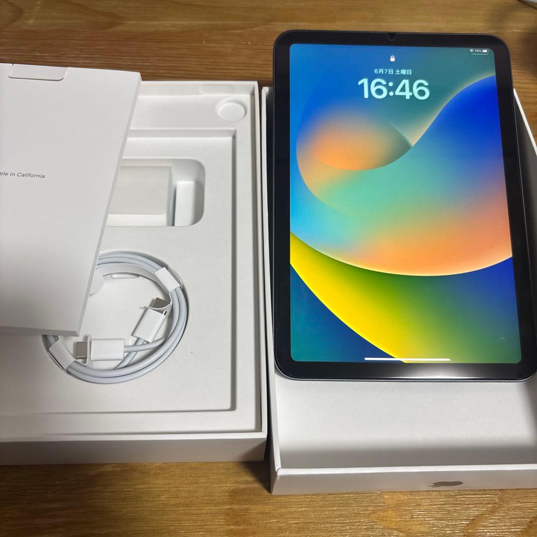 【外箱、バッテリ99%】ipad mini6 スペースグレイWi-Fi 64GB