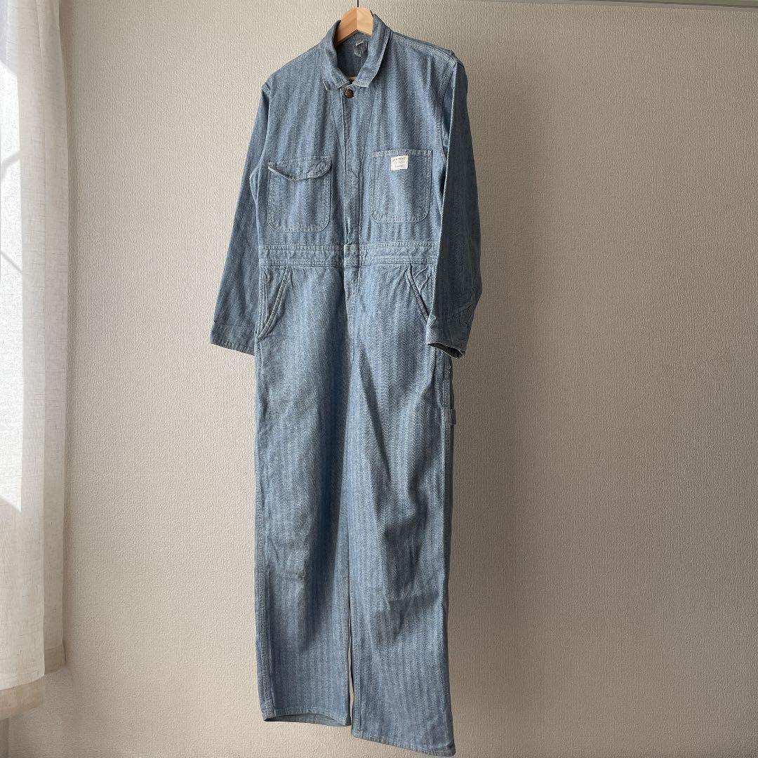 50s 50年代 BIG MAC オールインワン つなぎ ヘリンボーン