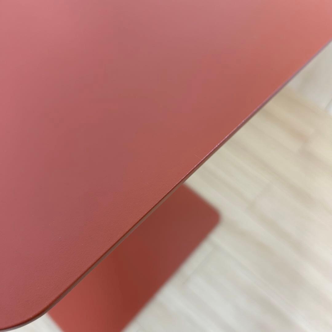 KANADEMONO 昇降式サイドテーブル　テラコッタ