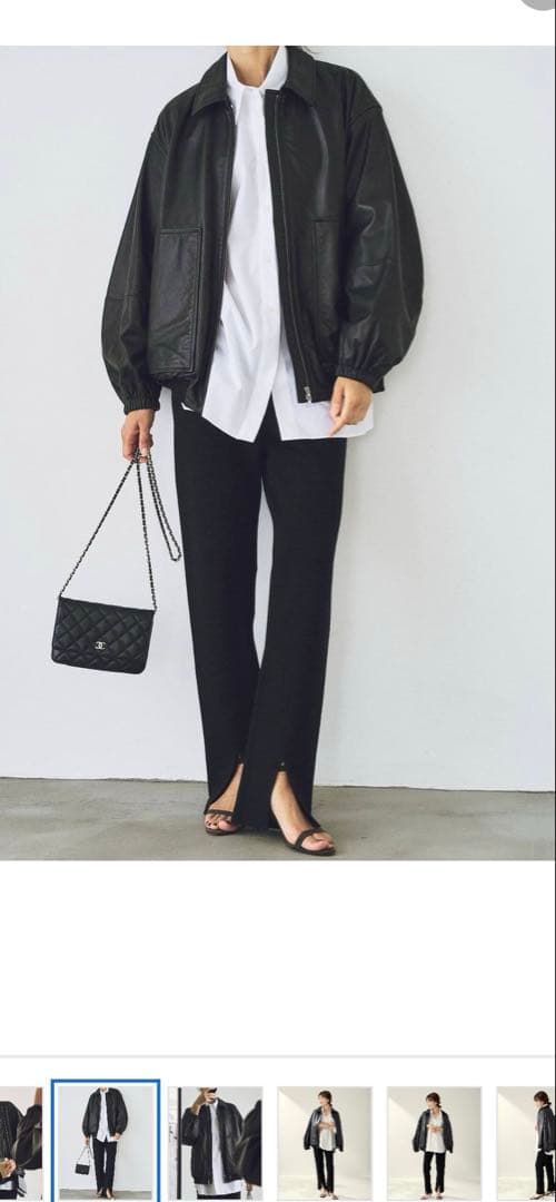 plage R'IAM レザージャケット　本革　38