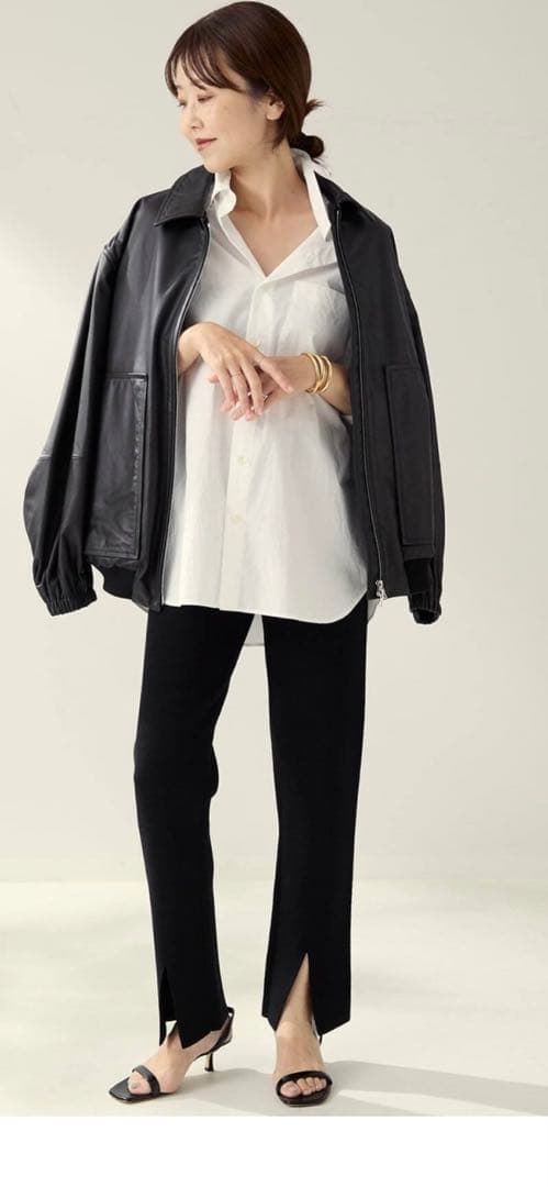 plage R'IAM レザージャケット　本革　38