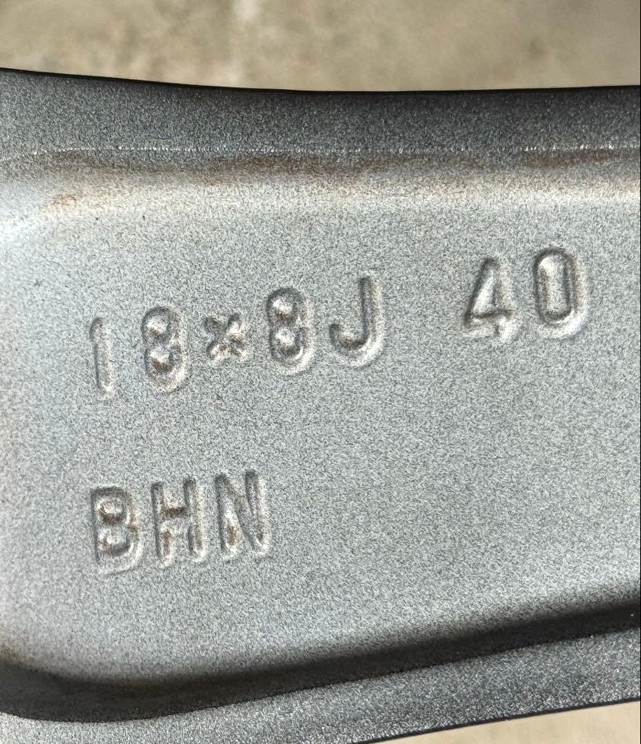 トヨタ カローラスポーツ 純正 18インチ タイヤホイールセット プリウス　86