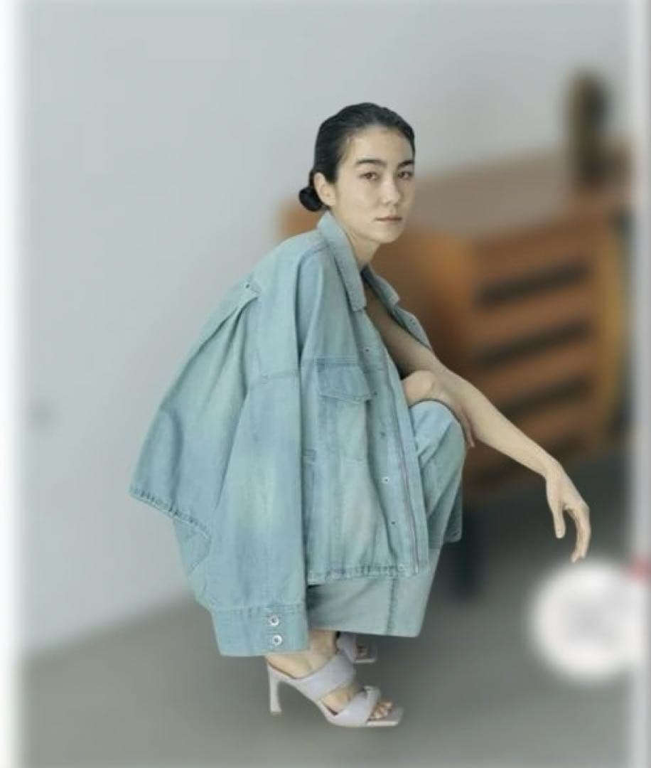 新品！スコットクラブ　awahi ソフトデニムブルゾン　25000円ヤマダヤ