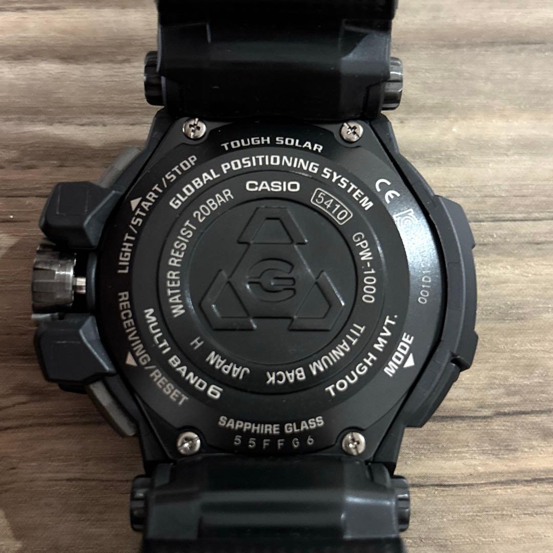 バ*ン様 【美品】G-SHOCK スカイコックピット GPW-1000 T-1A