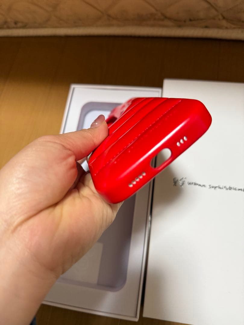 urban sophisticated レッド iPhone16pro デビル