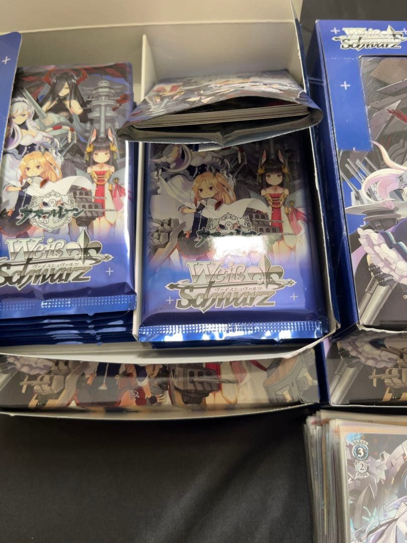 アズールレーン　ヴァイスシュバルツ　第一弾　ザラSP など カード 約500枚