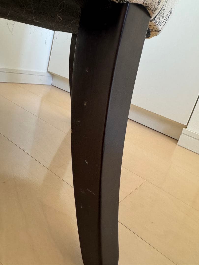 トワル・ド・ジュイ柄 1人掛けソファ