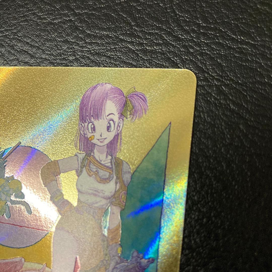 ドラゴンボール　マンガブースター02 エナジーマーカー　E-73 金 ブルマ