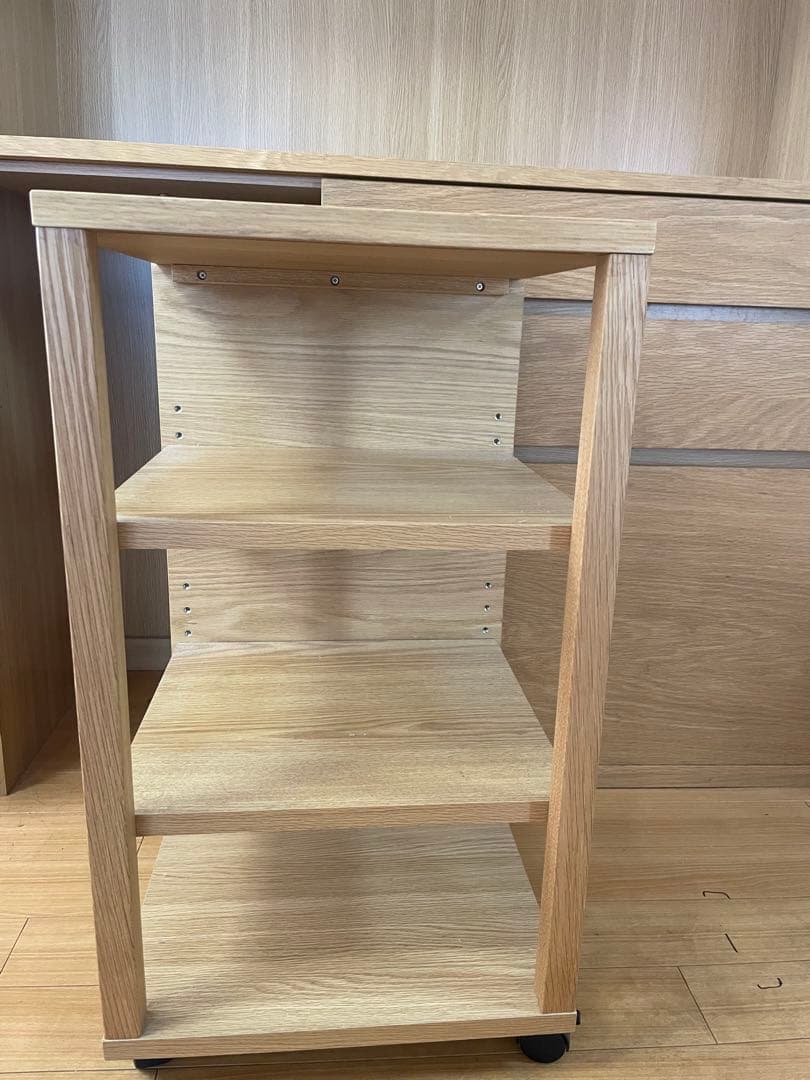 MUJI 無印良品　食器棚　カップボード オーク材　120cm