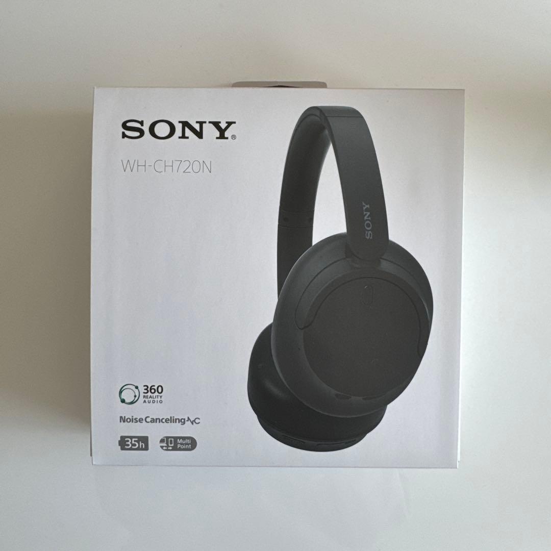 備品！SONY WH-CH720N ワイヤレスヘッドホン ブラック