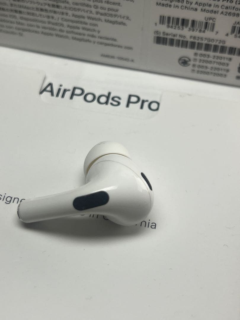Apple AirPods pro第2世代左イヤホンのみA2698正規品美品