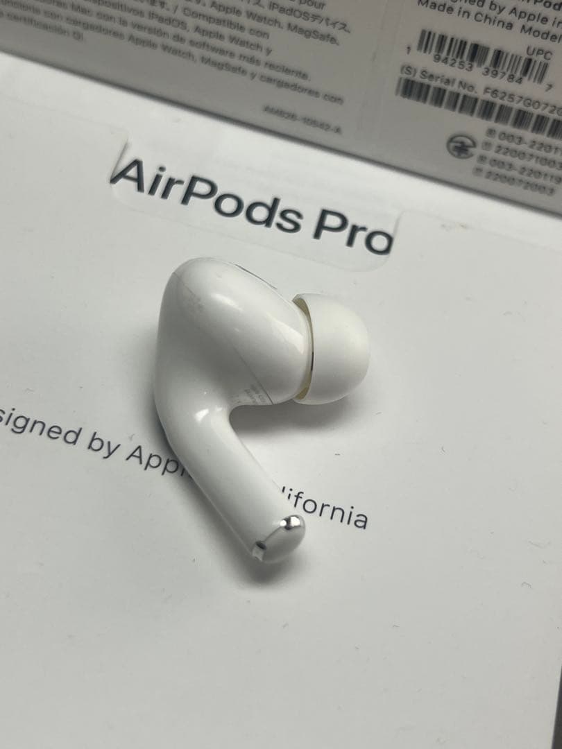Apple AirPods pro第2世代左イヤホンのみA2698正規品美品
