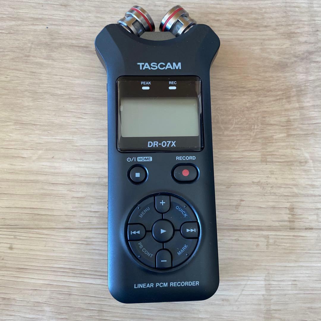 TASCAM DR-07X ハンディーレコーダー