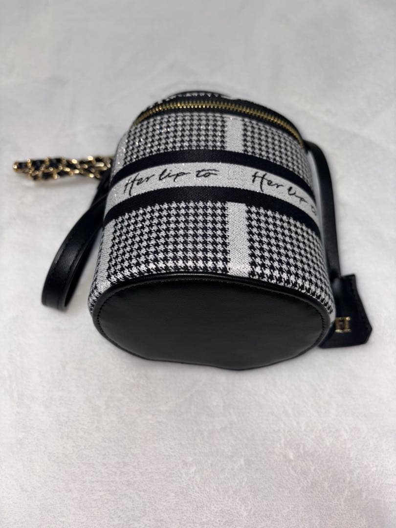 バッグ herlipto HLT Jacquard Mini Vanity Bag