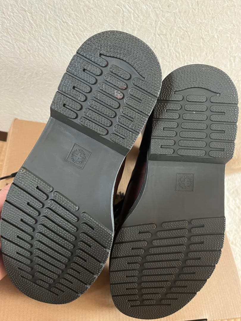 【新品未使用タグ付】廃盤ドクターマーチンレインブーツチェリーレッド　UK6