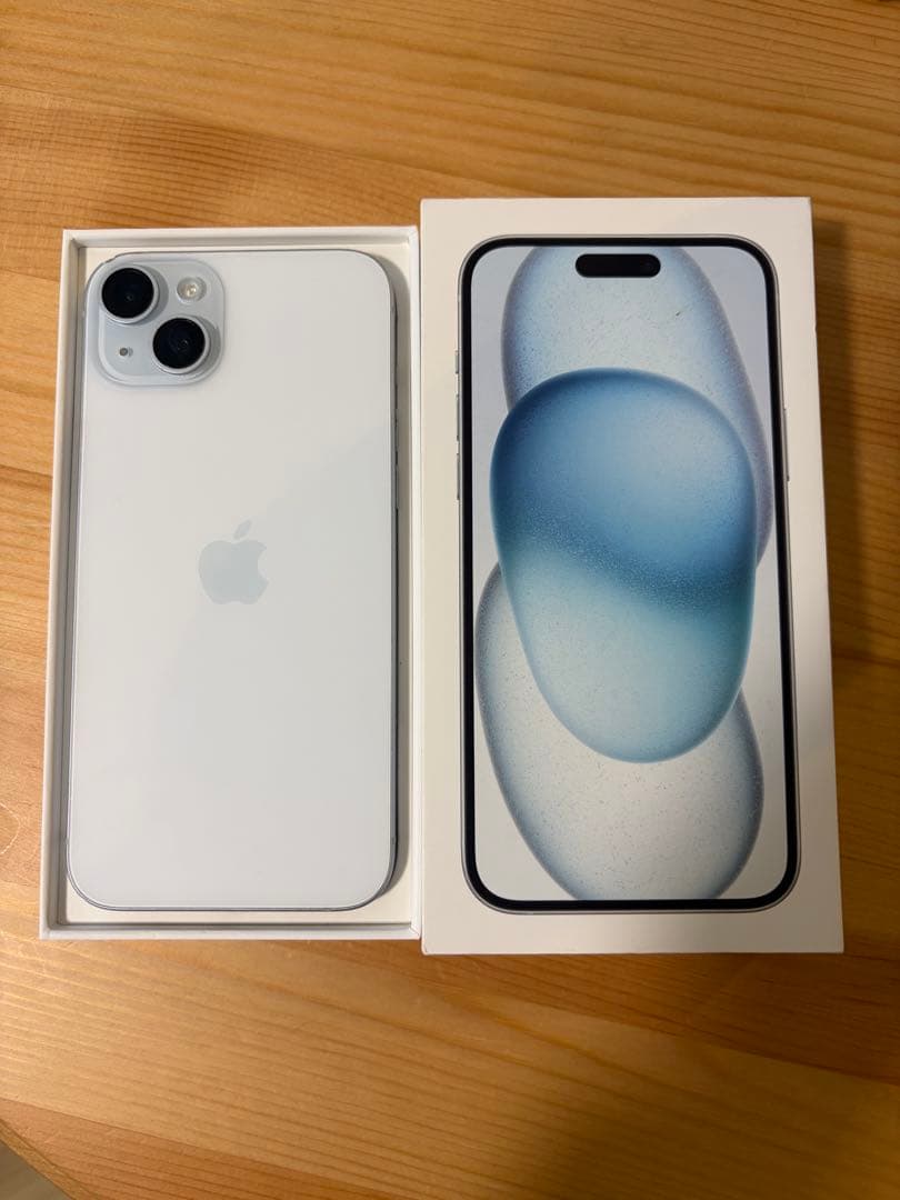 【最終値下げ！】Apple iPhone 15 plus 128GB ブルー