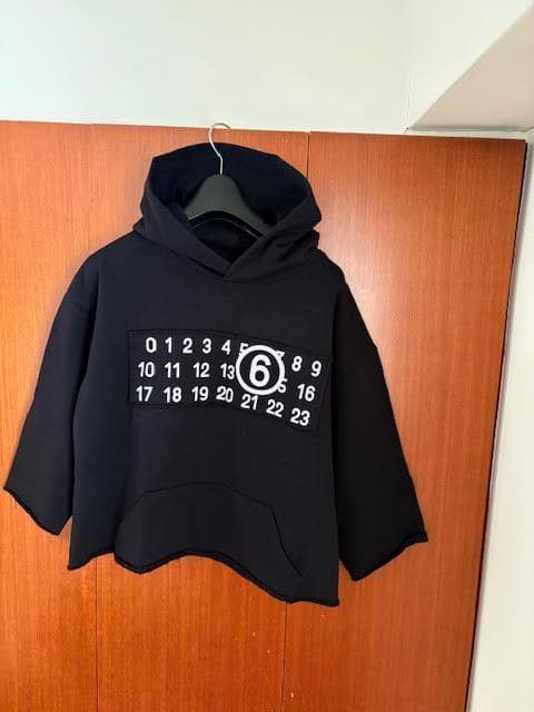24AW MM6 Maison Margiela ロゴ スウェット パーカー