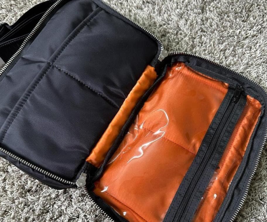 新品PORTER ポーター タンカー 2層式 ショルダーバッグ黒