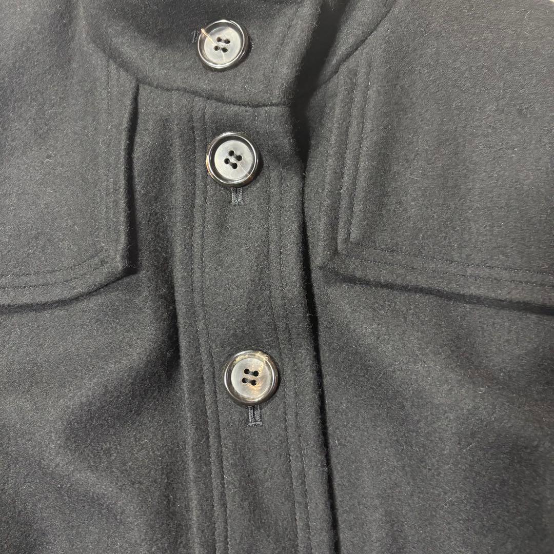 美品✨ミスクロエ ショートコート ジャケット ウール90% 黒 ブラック 40