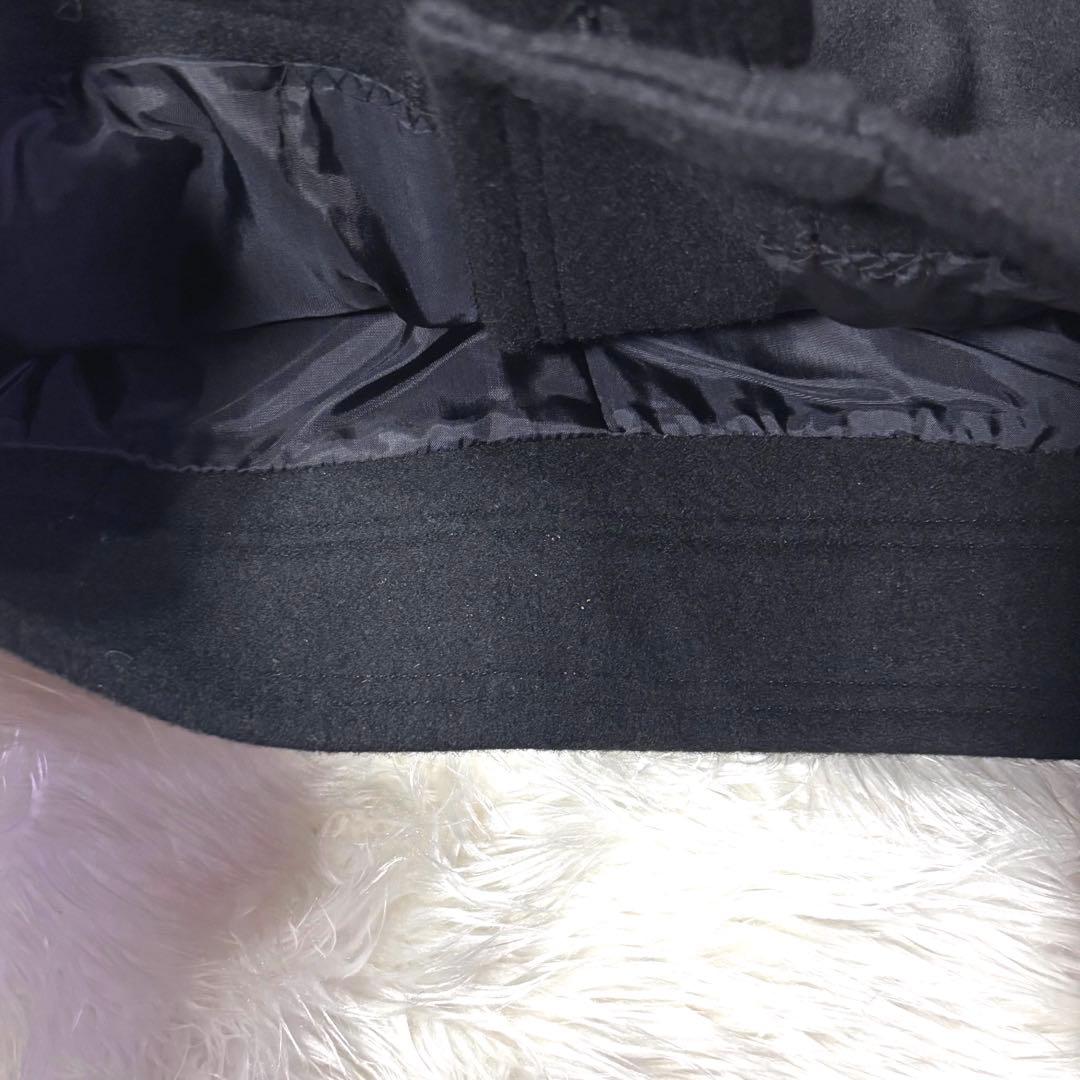 美品✨ミスクロエ ショートコート ジャケット ウール90% 黒 ブラック 40