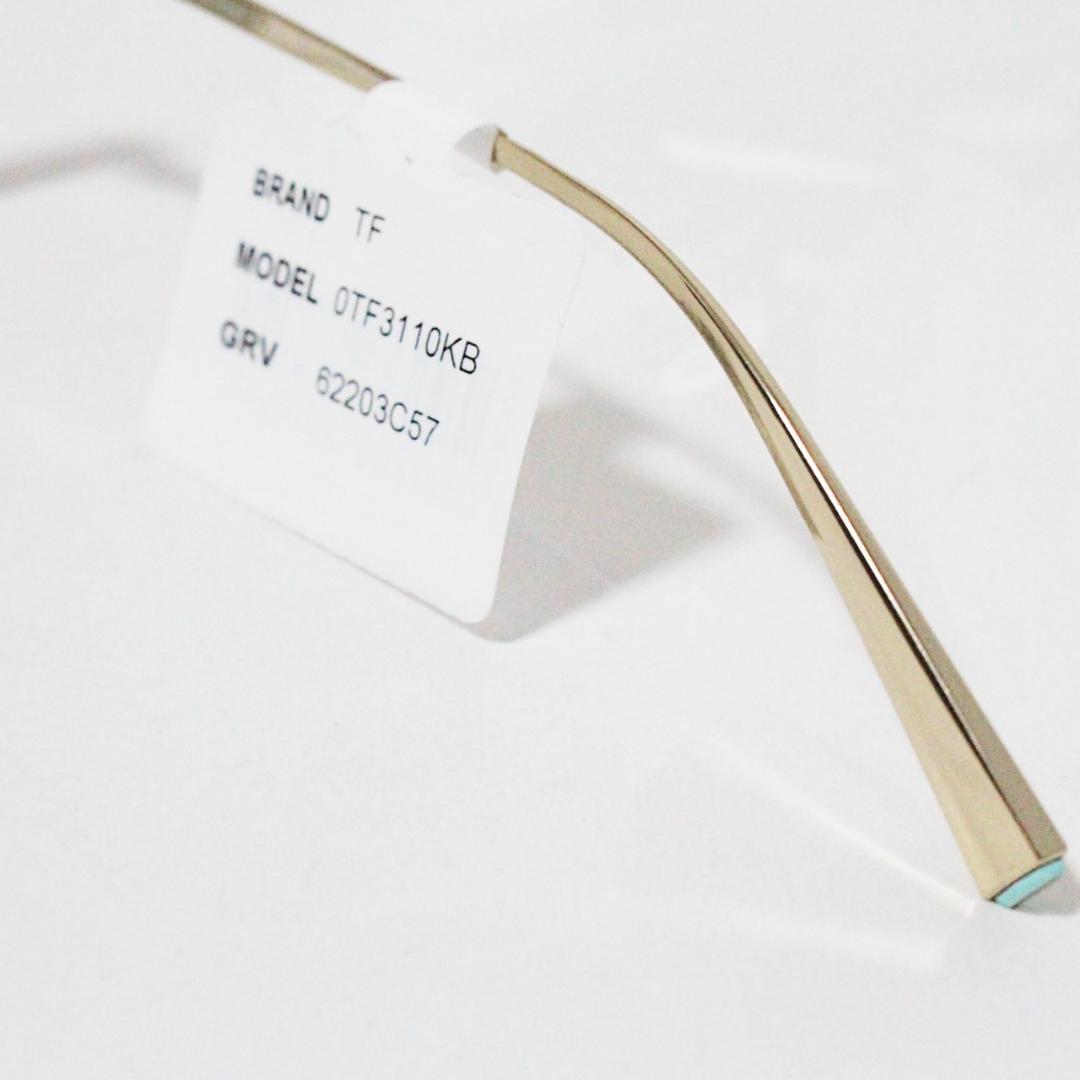 新品 ティファニー 203170円 クリスタル装飾 セミリムレス サングラス