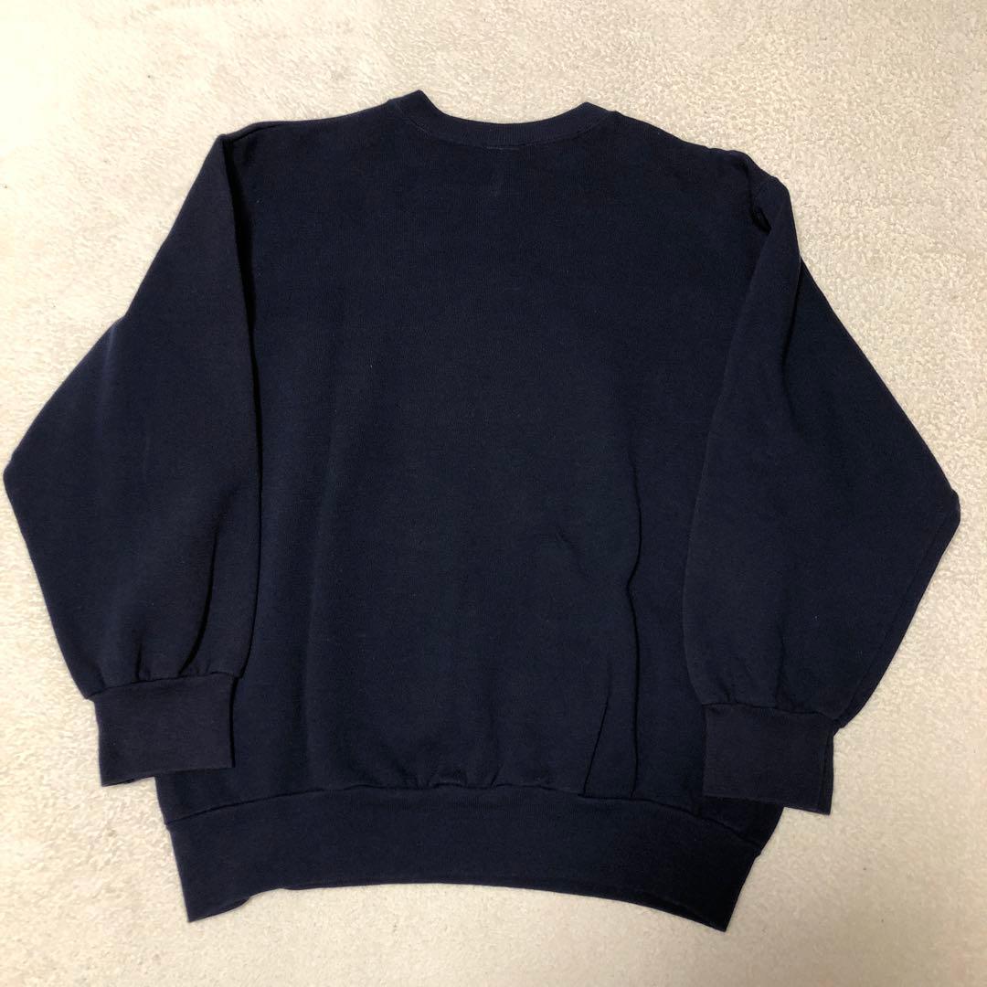 old stussy ステューシー　USA製　紺タグ　90s スウェット　紺色