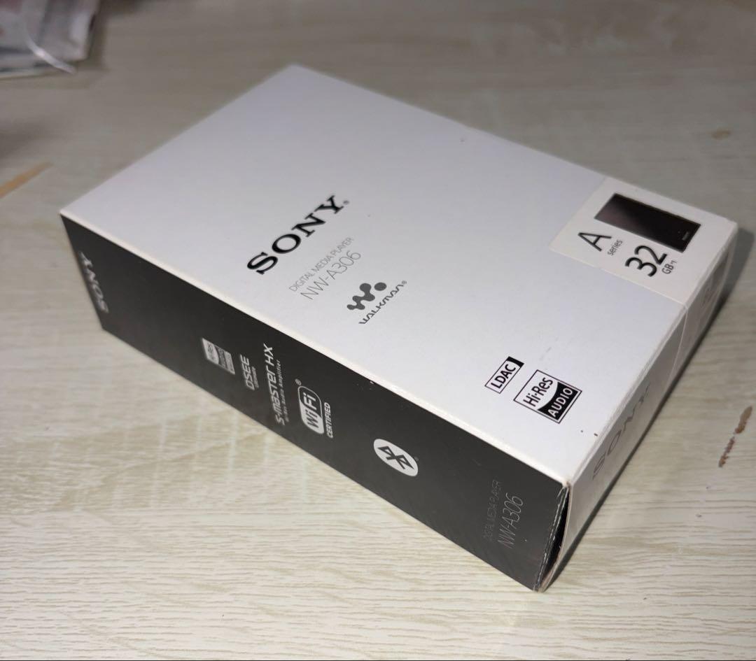 極美品 SONY ウォークマン NW-A306 ブラック + 128GB SD付