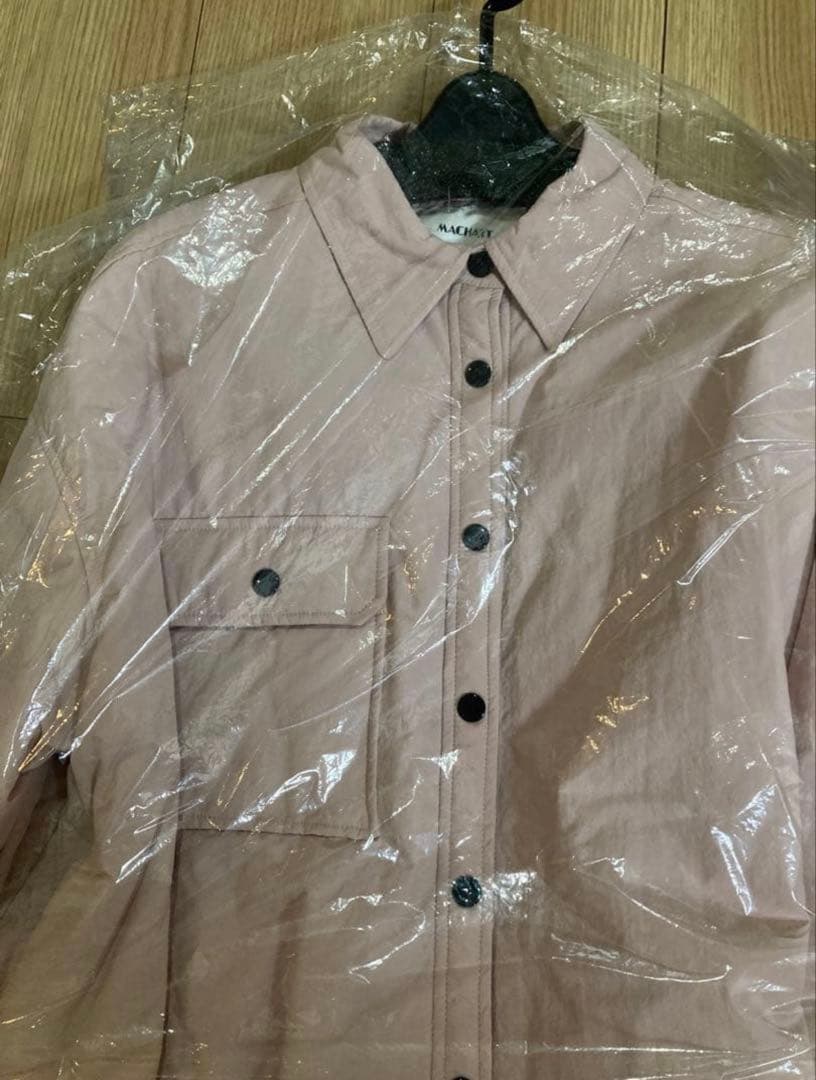 machatt マチャット　パファーシャツ（ピンク）