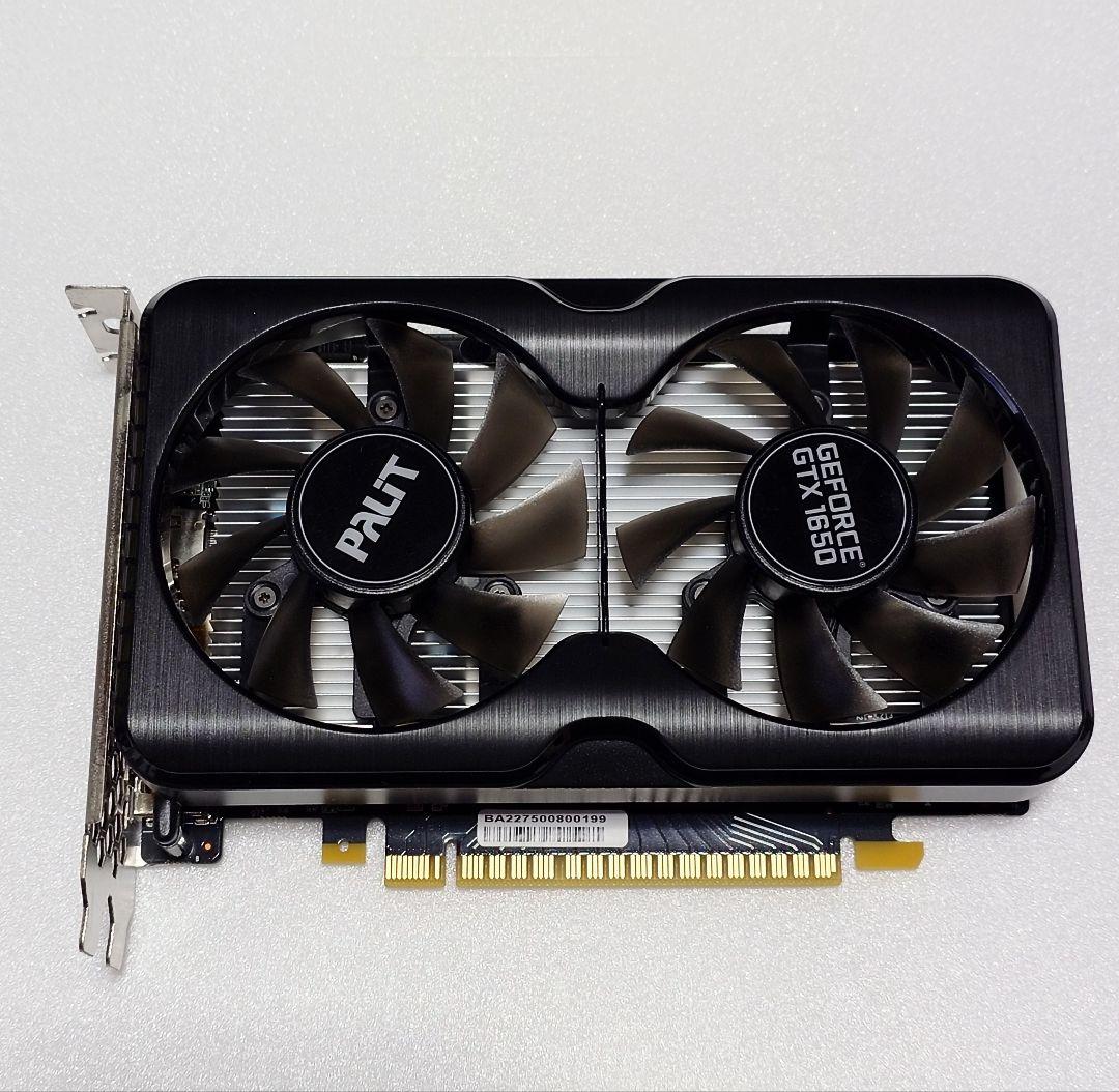 PALIT GeForce GTX 1650【動作確認済】