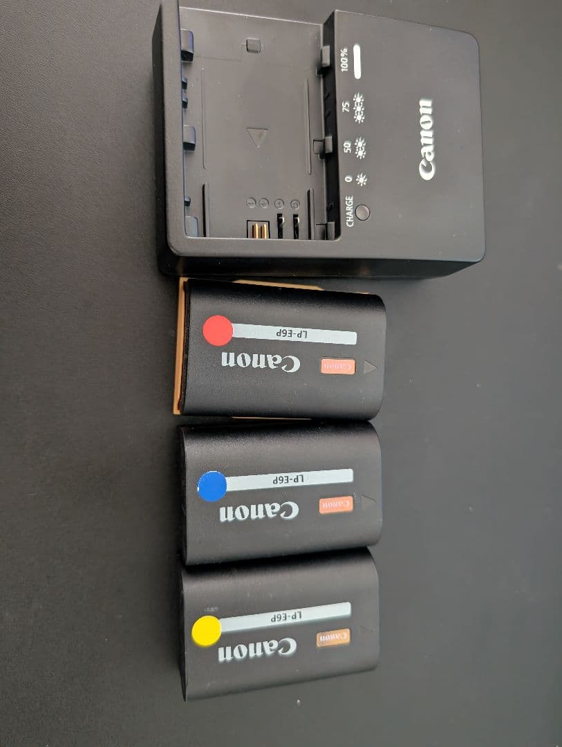 canon eos R5 mark2 本体+純正予備バッテリー2本