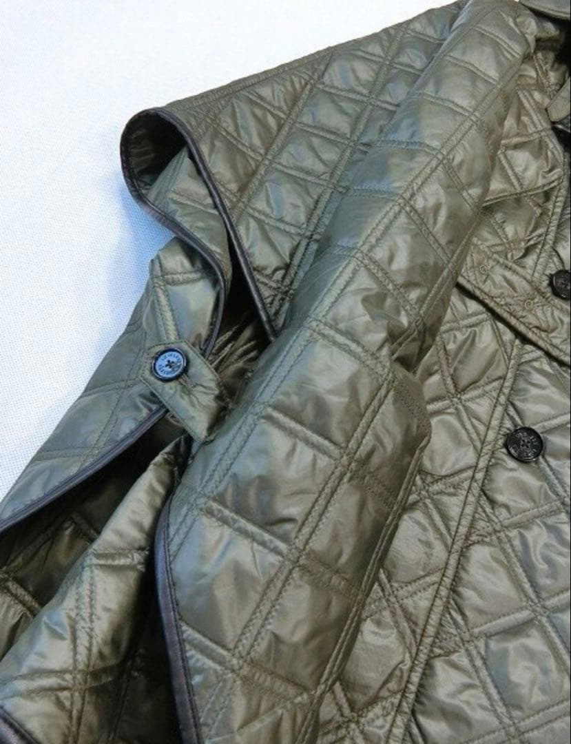 未使用タグ付き♡LOVELESS キルティング　ポンチョ　コート　ベルト付き