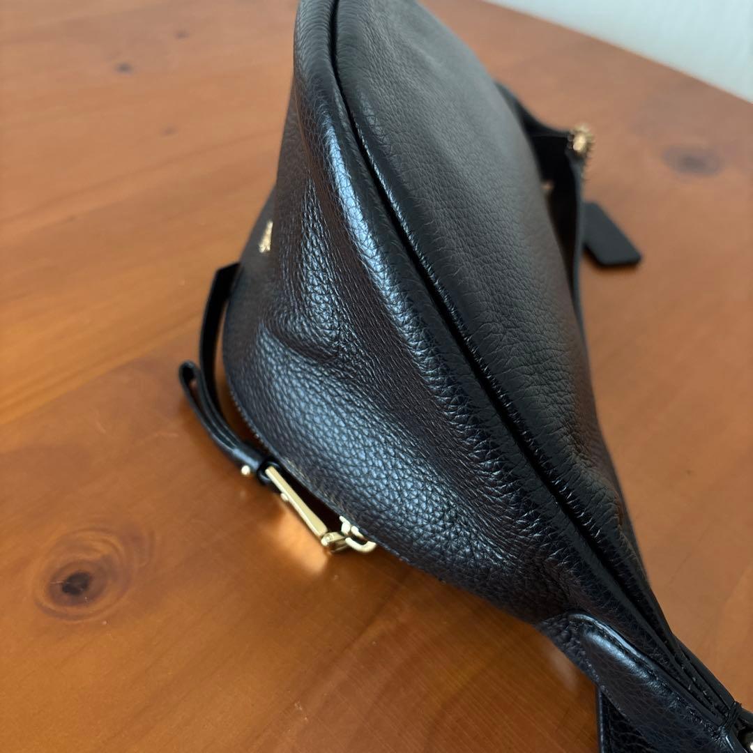 【美品】COACH　f48738　ウエストポーチ　ボディバッグ　ゴールド金具