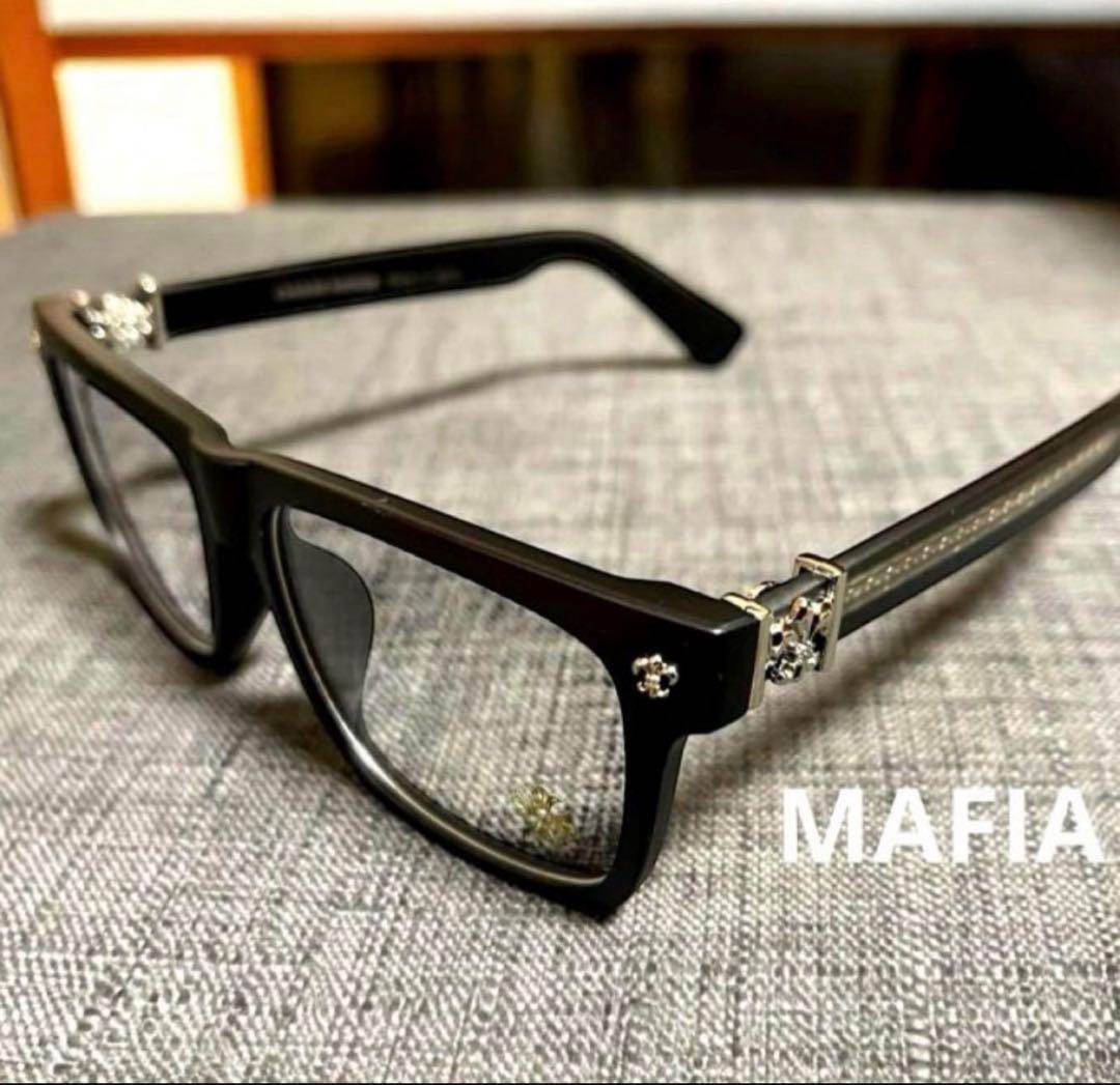 ド*ク様 クロムハーツ CHROME HEARTSメガネフレーム 伊達メガネ