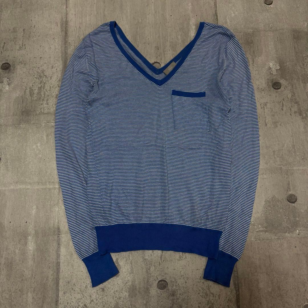 06ss dior homme archive border knit エディ期