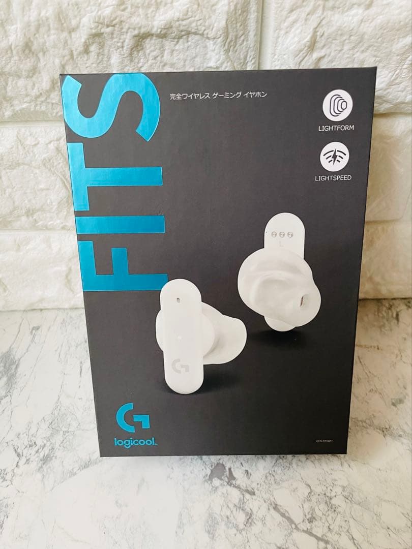 水瀬莉愛様　Logicool ゲーミングイヤホンGHS-FITSWH／ホワイト