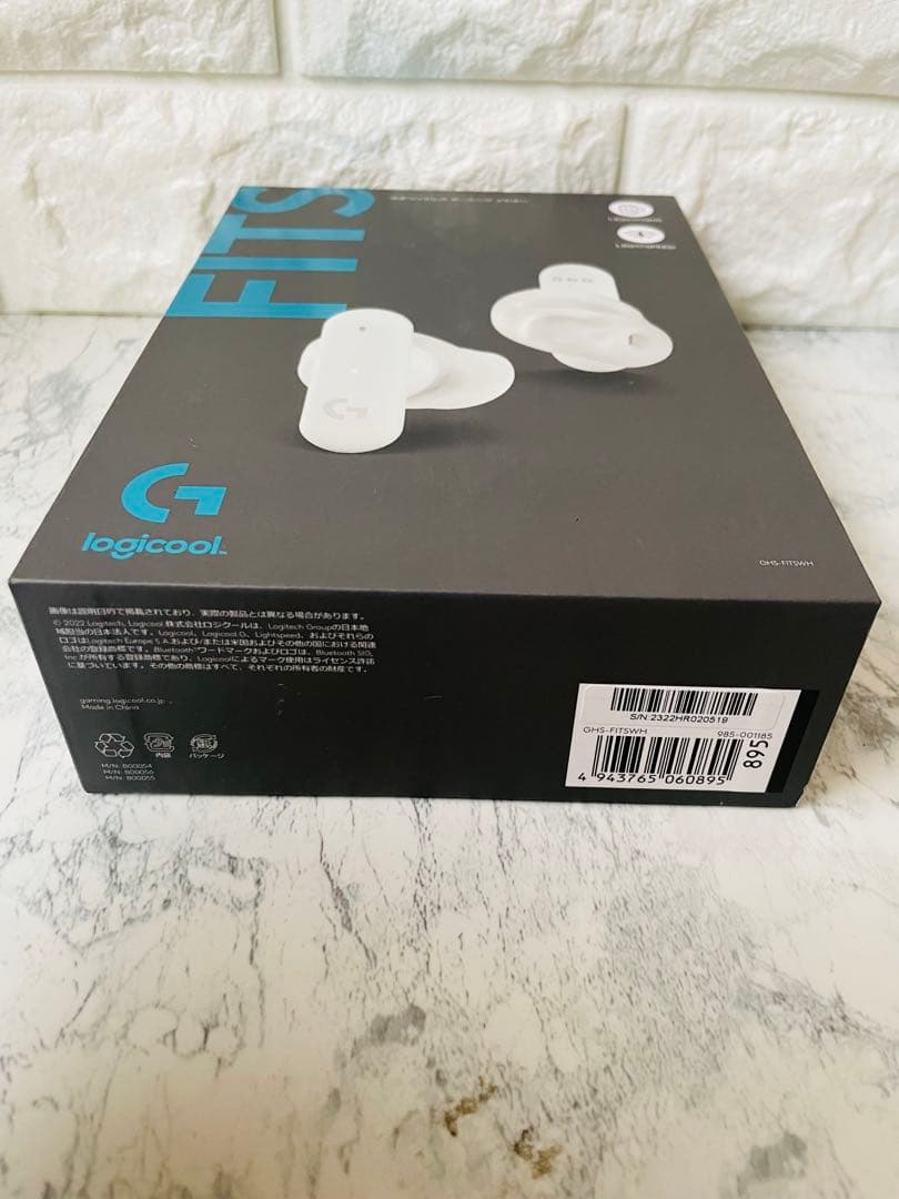 水瀬莉愛様　Logicool ゲーミングイヤホンGHS-FITSWH／ホワイト