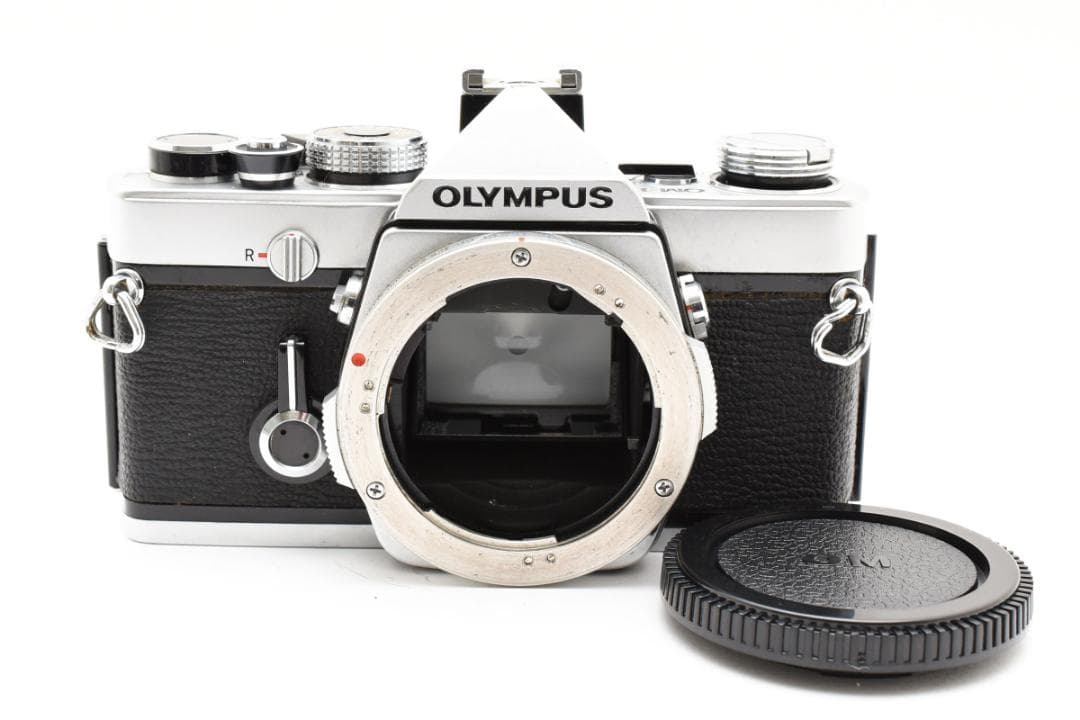 モルト貼替済・美品★ OLYMPUS オリンパス OM-1 ボディ #18039