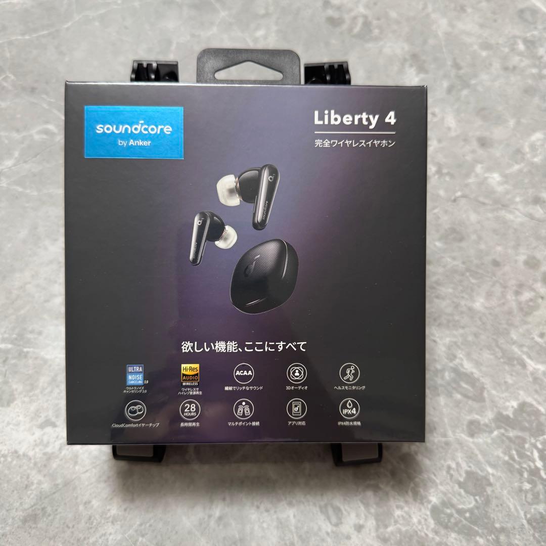 【新品未開封】Anker soundcore Liberty4 ブラック