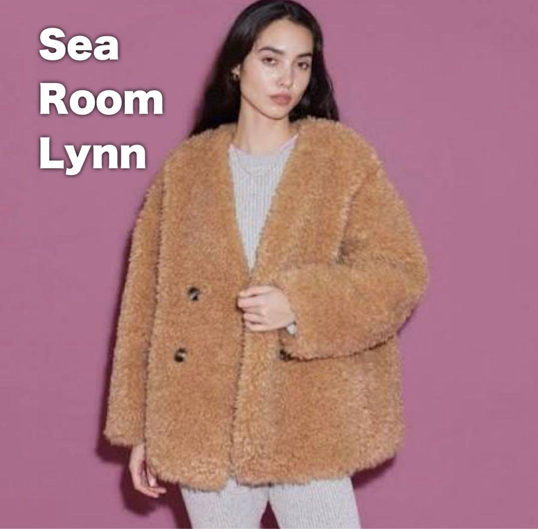 美品希少✨Sea Room Lynn TEDDY ファー ノーカラー ジャケット