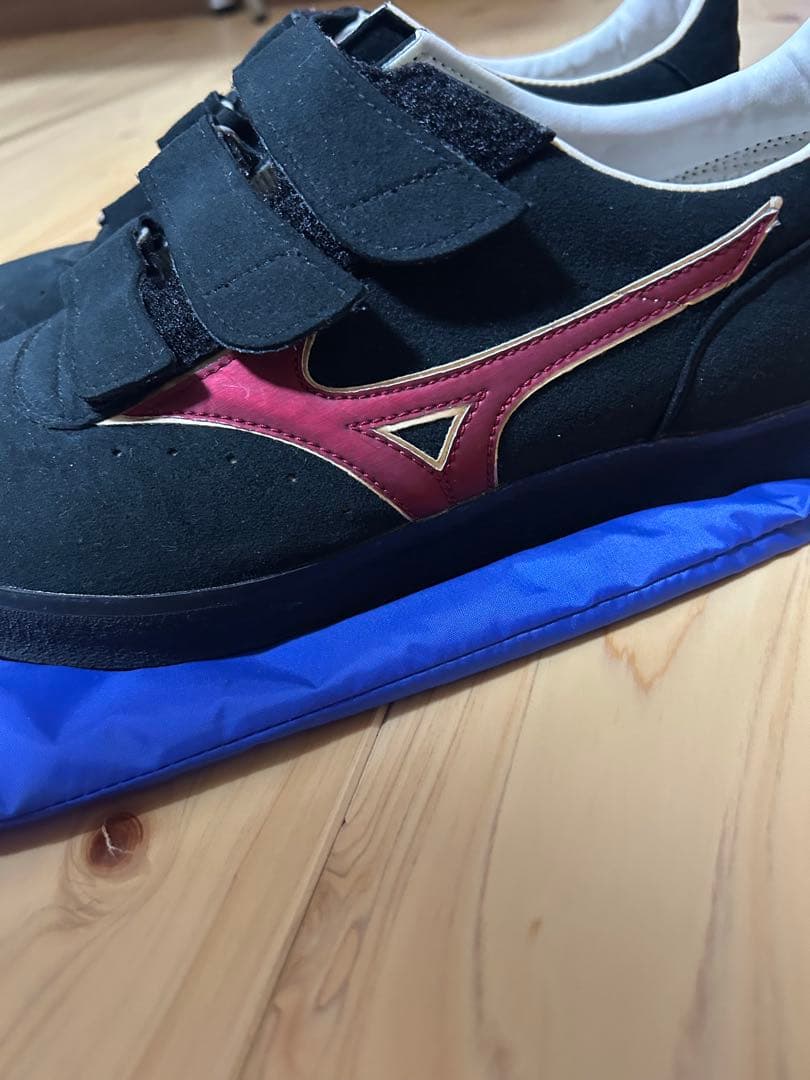 Mizuno バレーボール審判用シューズ 黒/エンジ