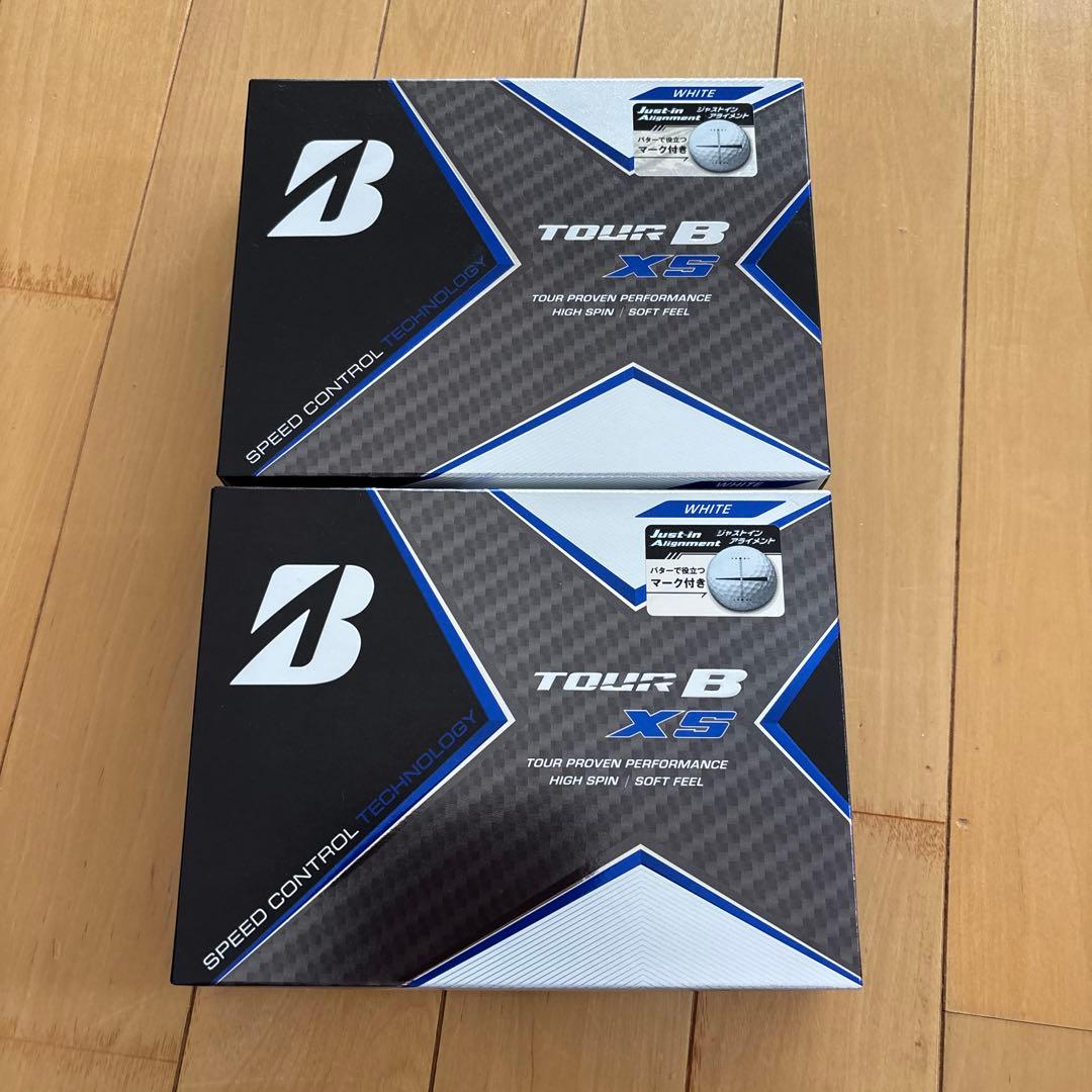 ひ*い様 ブリヂストン TOUR B X5 ゴルフボール 2箱　新品