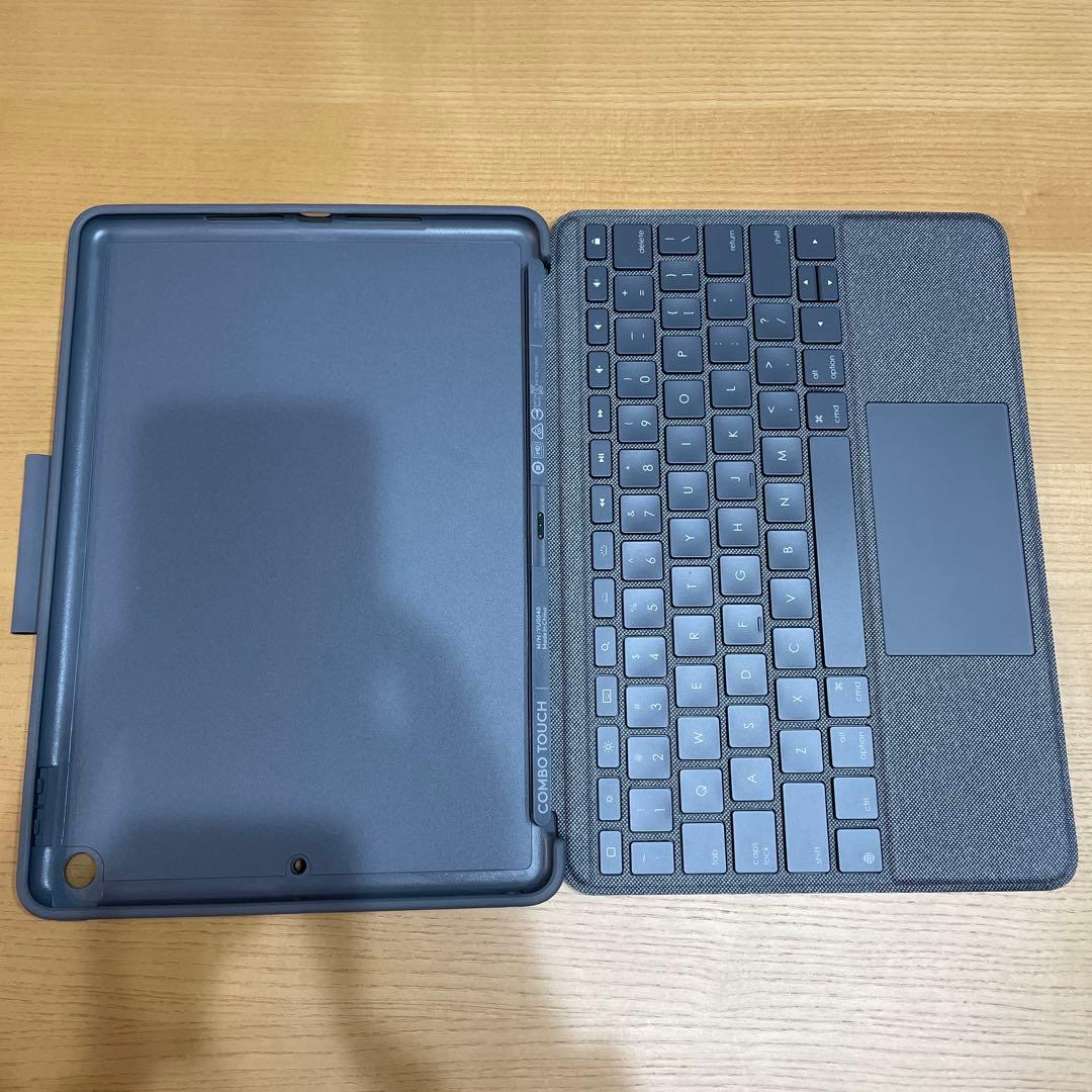 ロジクール iK1057BK着脱式キーボードケースiPad （第7、8、9世代）