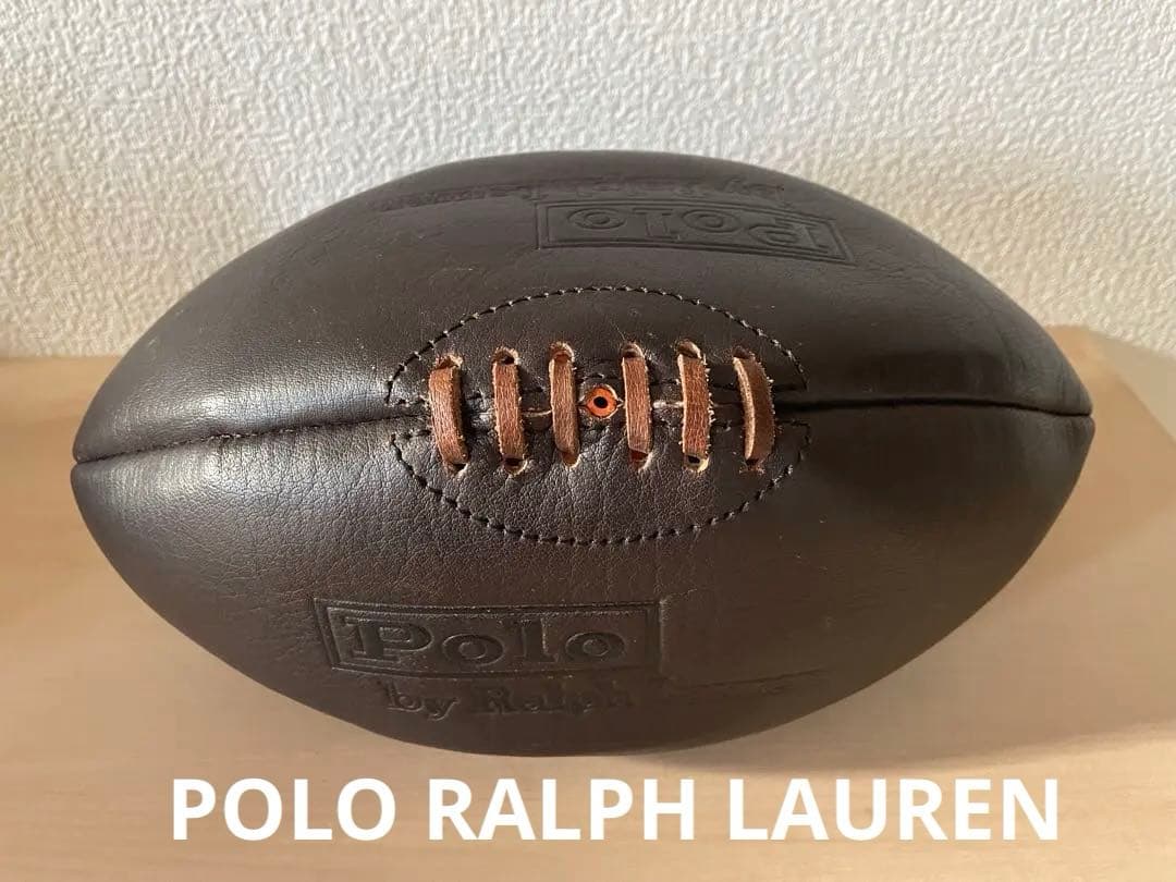 f*o様 ラグビーボール　Polo by Ralph Lauren ノベルティ